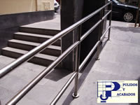 Pulidos y Acabados, S.L. | Acero inoxidable | Forja | Rejas | Escaleras | Pulido en obra y en taller